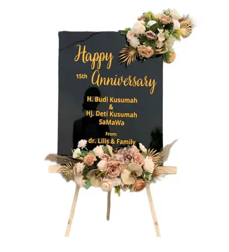 Papan Bunga Akrilik Lundong